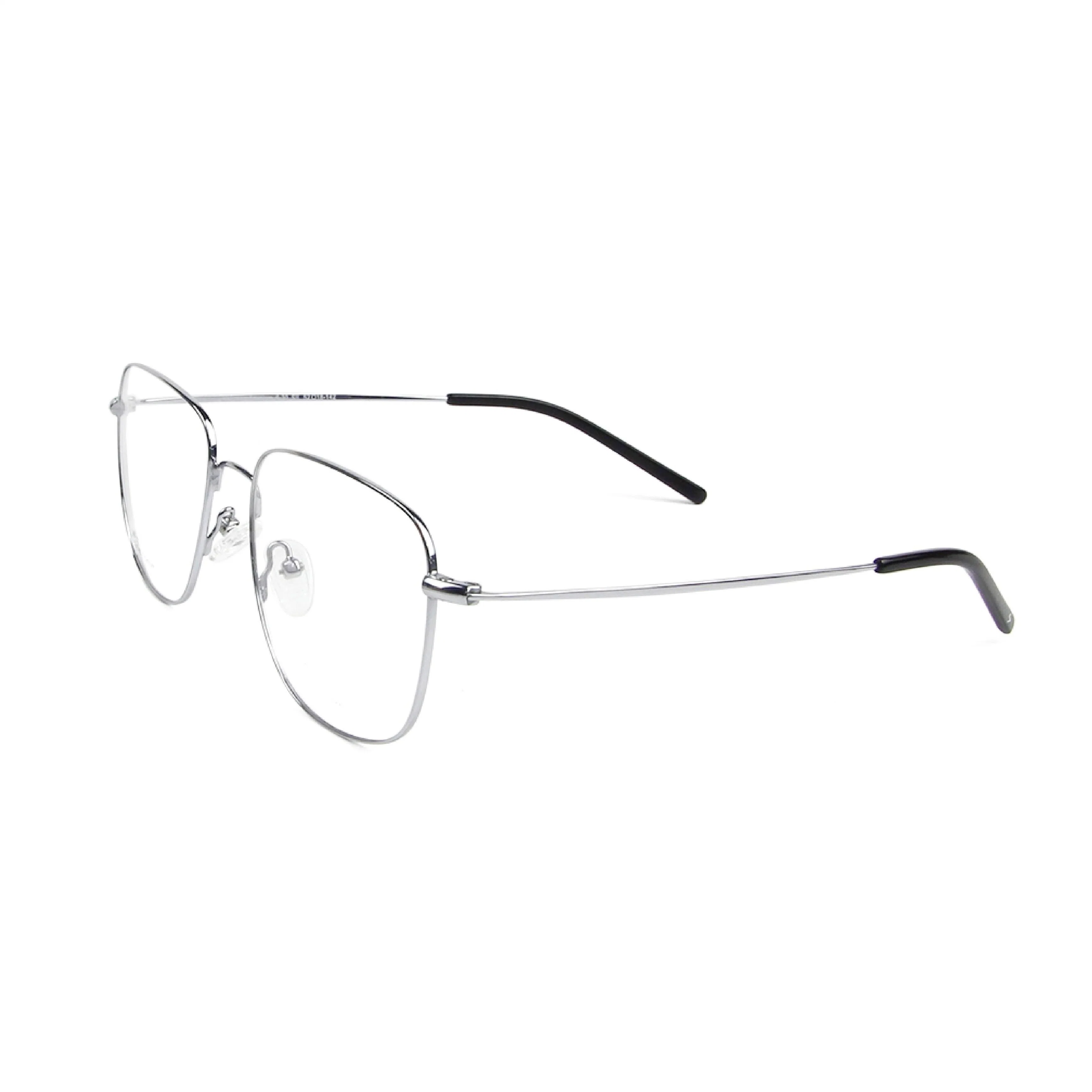 Retro Eyeglasses Basis Square Frame Wholesale/Supplier Elegant Hor Sale Design &beta; -Titanium Optical Frame