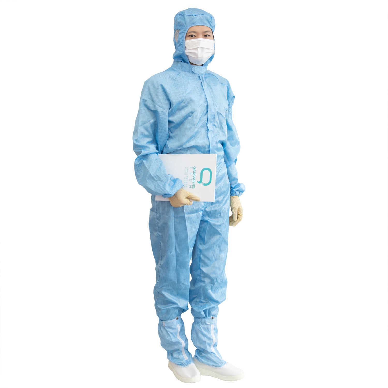 Dust Free Hooded Anti Static Garments ESD Safe Clothing