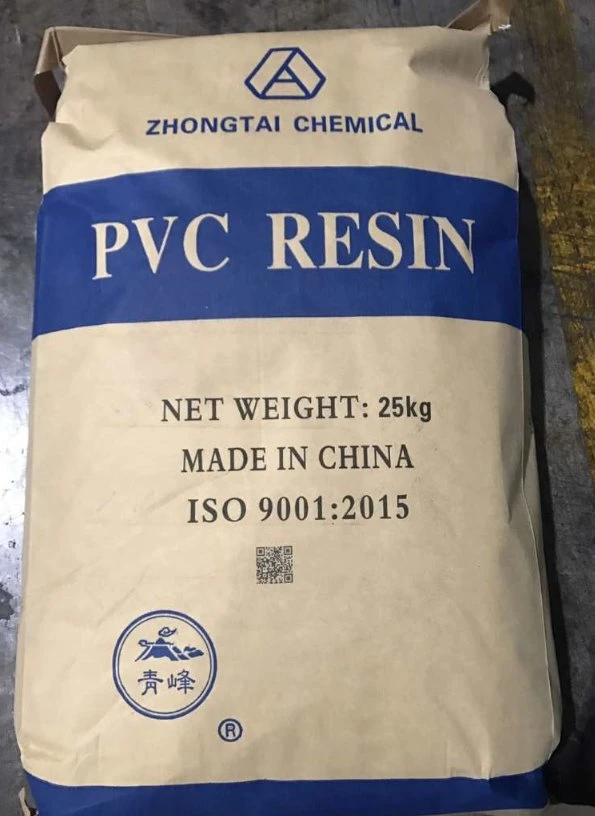 Neue Zhongtai Chemical White China PVC Preis Harz Rohr SG3 Sg5 Sg8