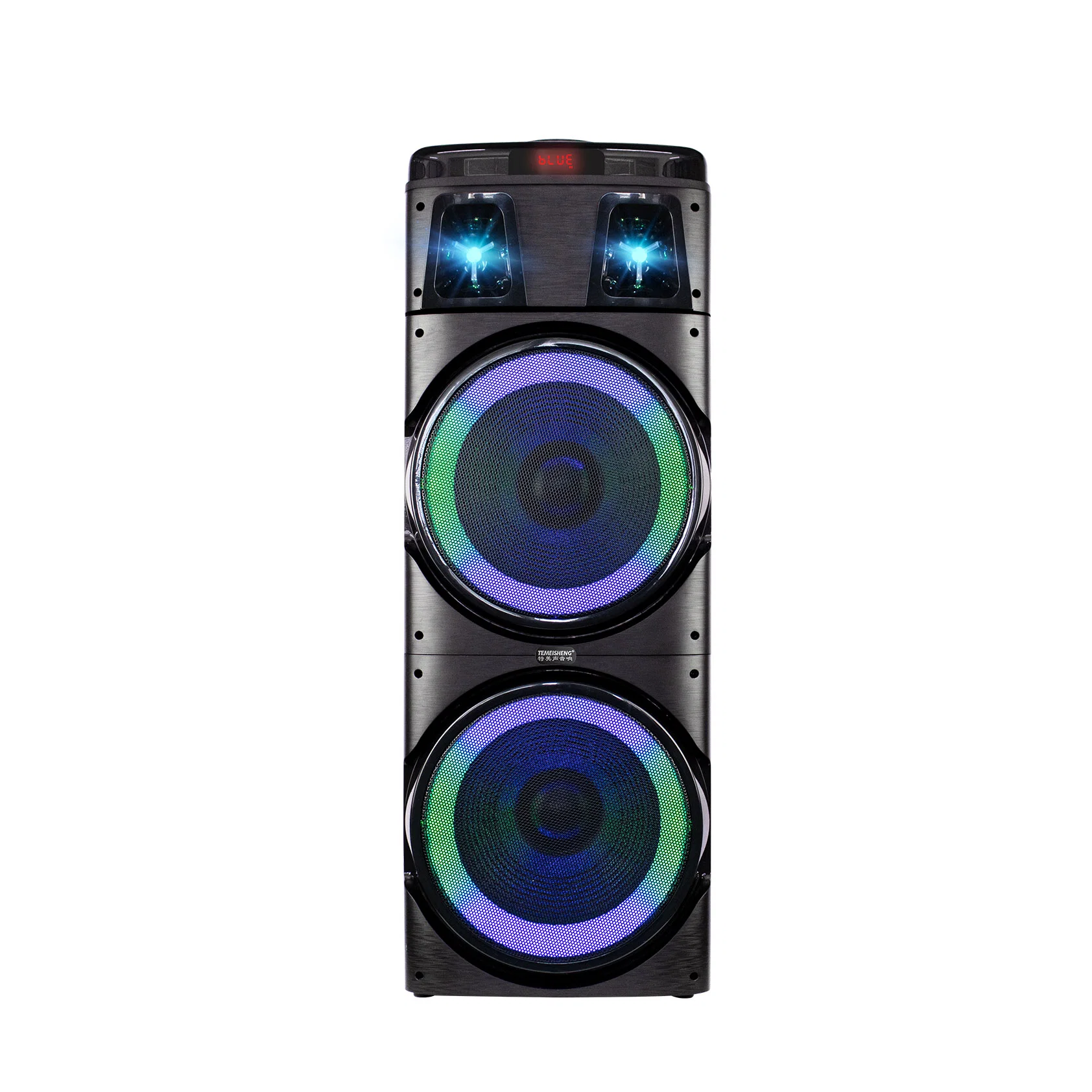 Temeisheng OEM Speaker Manufacturer Portable Karaok Speaker with Light