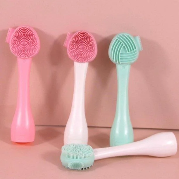 Face Cleansing Silicone Brush with Food Grade and Environmentally Friendly Silicone Material