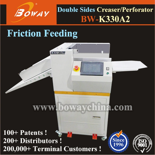 8000 Sheest/Hour Hand Feeding Paper Creaser Perforator Small Creasing Perforating Machine