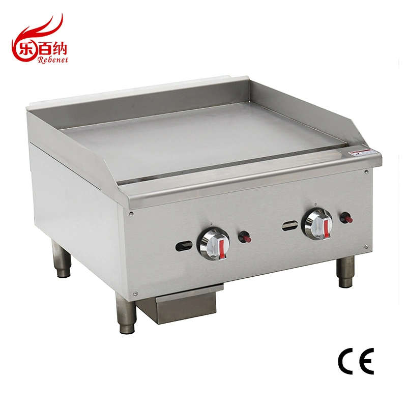 Snack Equipment Commercial Electric Flat Plate Griddle Grill in Stainless Steel (6E-GH60)