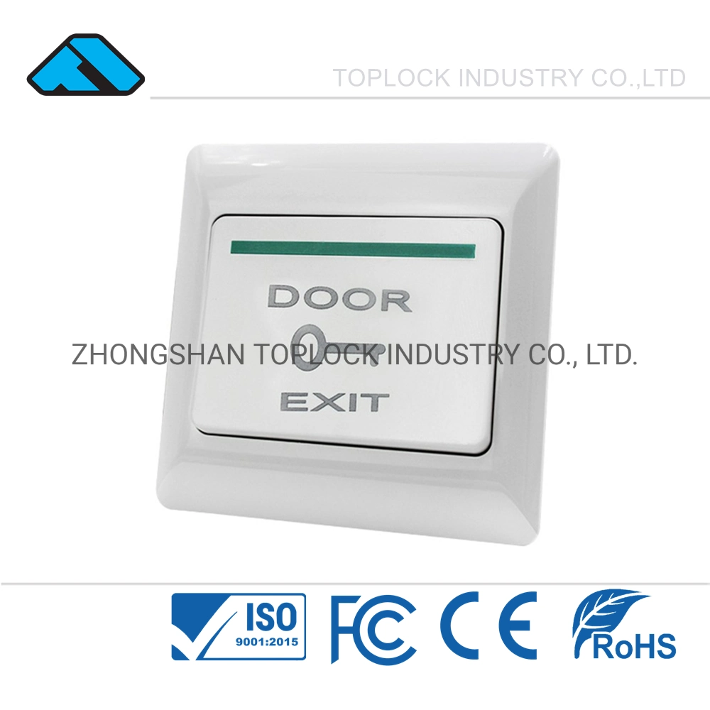 Access Control Electrical Exit Push Button Switch for CCTV System