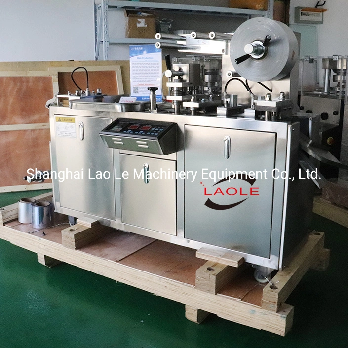 Dpp-80 Double Aluminum Tablets Blister Hardware Sealing Flat Packaging Machine