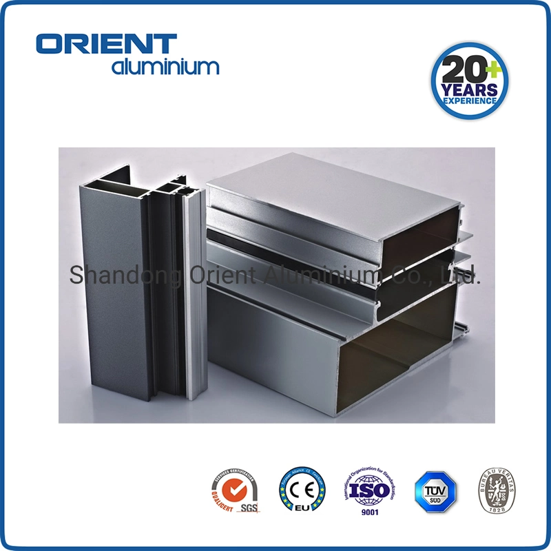 Factory Customize Anodized Extruded Construction Aluminium Profiles