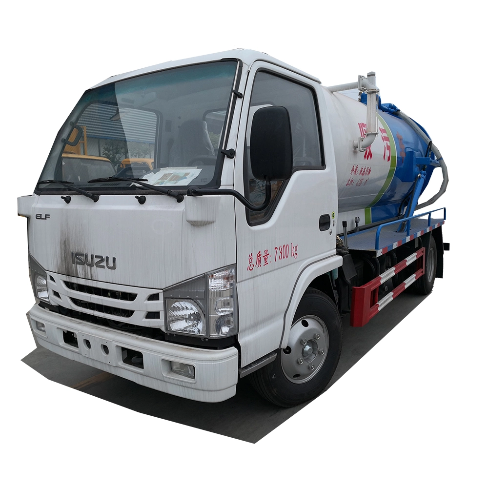 Factory Price Top Quality  Sewer and Industrial Cleaning Sewage Suction Vacuum Tank Truck