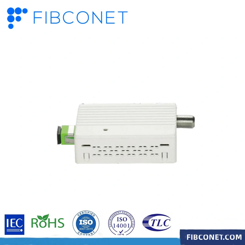 Récepteur FTTH WDM à fibre optique/nœud optique pour analogique Et télévision numérique