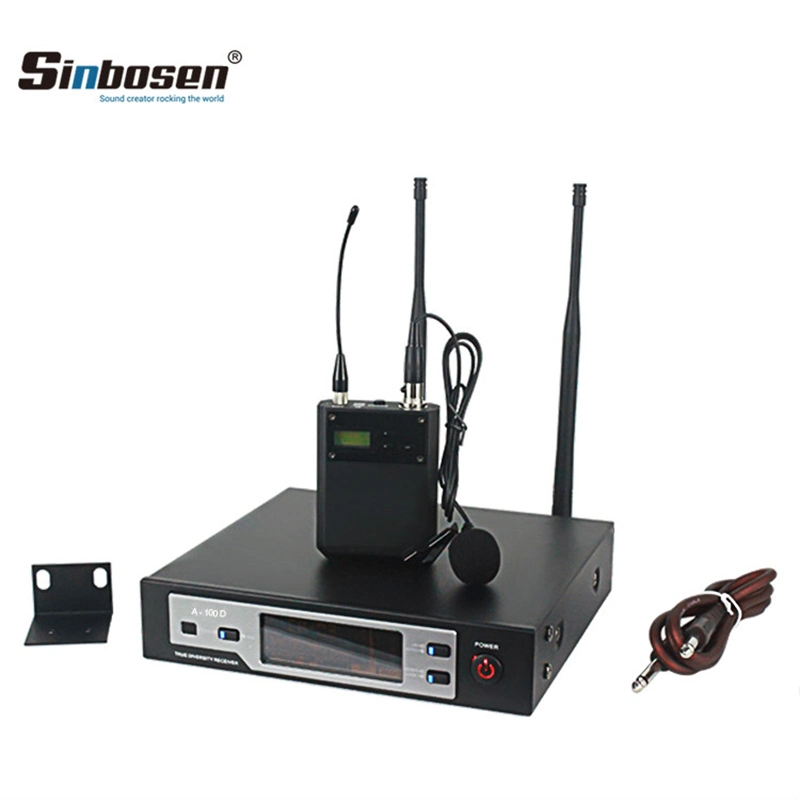 Sinbosen Microphone Axt100d Microcomputer CPU Control Professional UHF Wireless Microphone