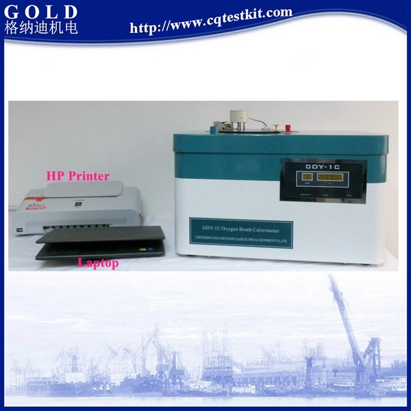 ASTM D240 D5865 PC Controlled TPE Bomb Calorimeter