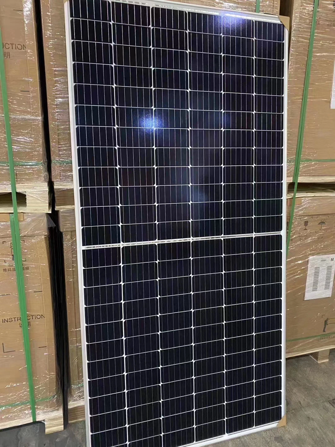 Longi un grado de 450 W de media celda Mono de paneles solares fotovoltaicos para el hogar sistema de energía solar la energía