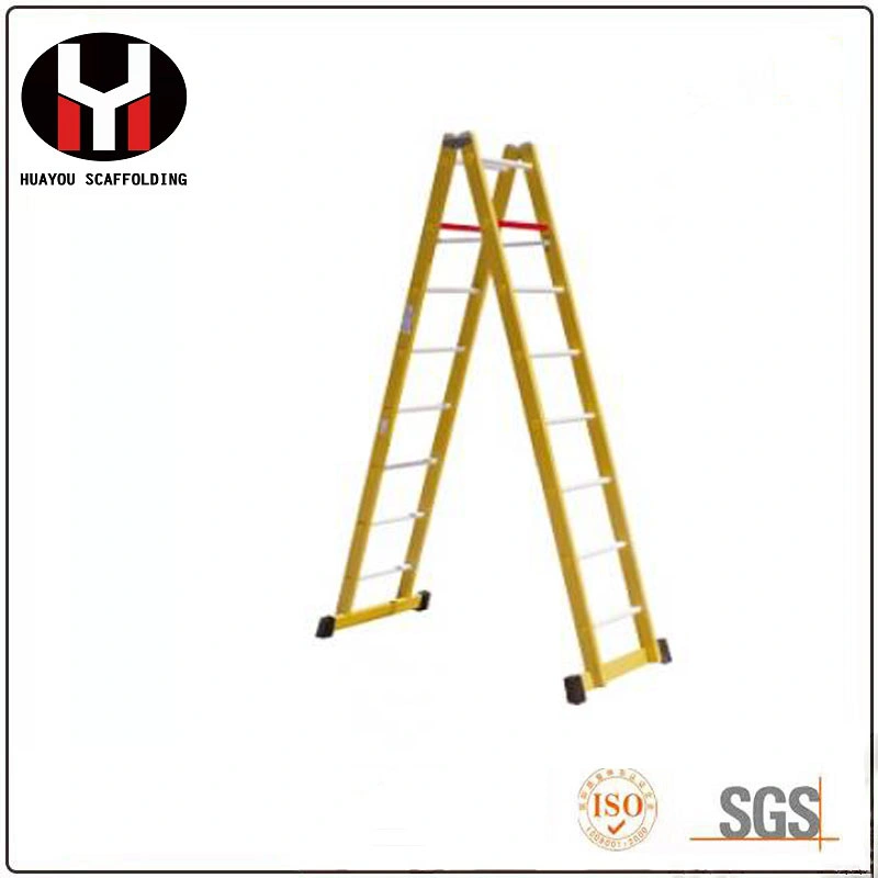 Building Fiberglass Material En131 Folded Step Ladder/Tool Ladder/Aluminum Step Ladder