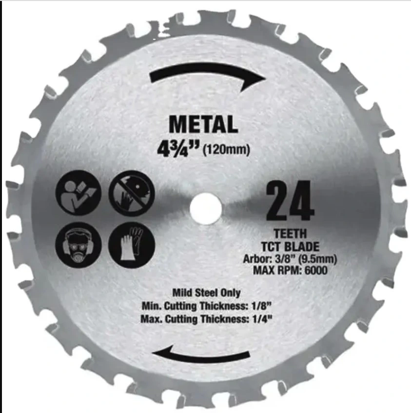 Lames de scie TCT personnalisées en gros d'usine pour outils électriques.