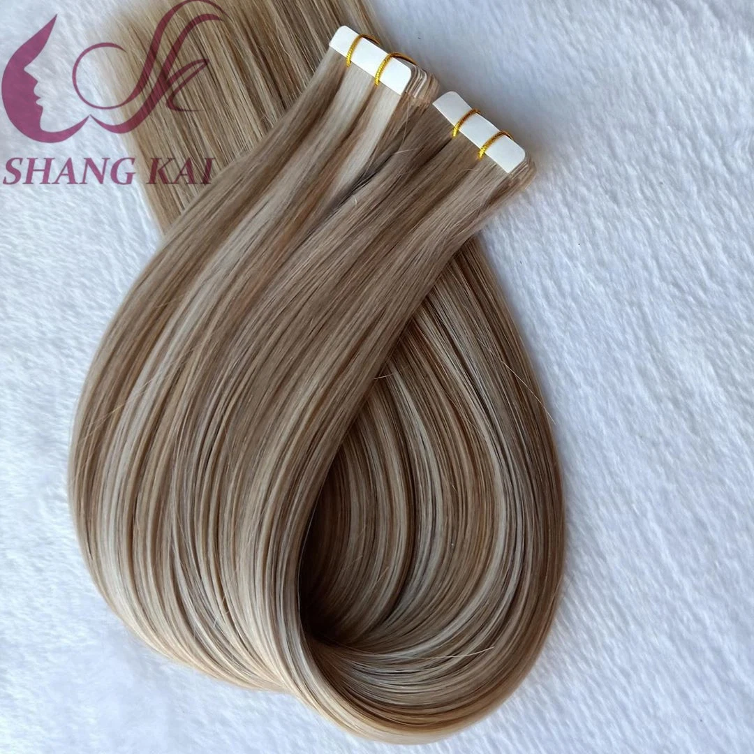 Best Quality Wholesale/Supplier Price Russian Virgin Hair Tapes Human Hair Extension