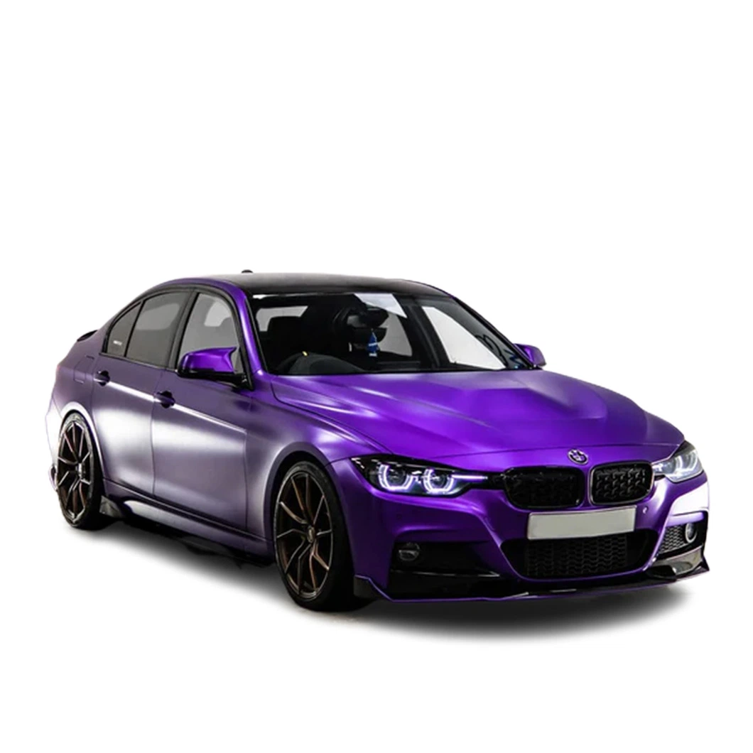 OEM ODM Car Body Decoration Violet Purple Color Changing Vinyl Wrap Pet PVC Sticker