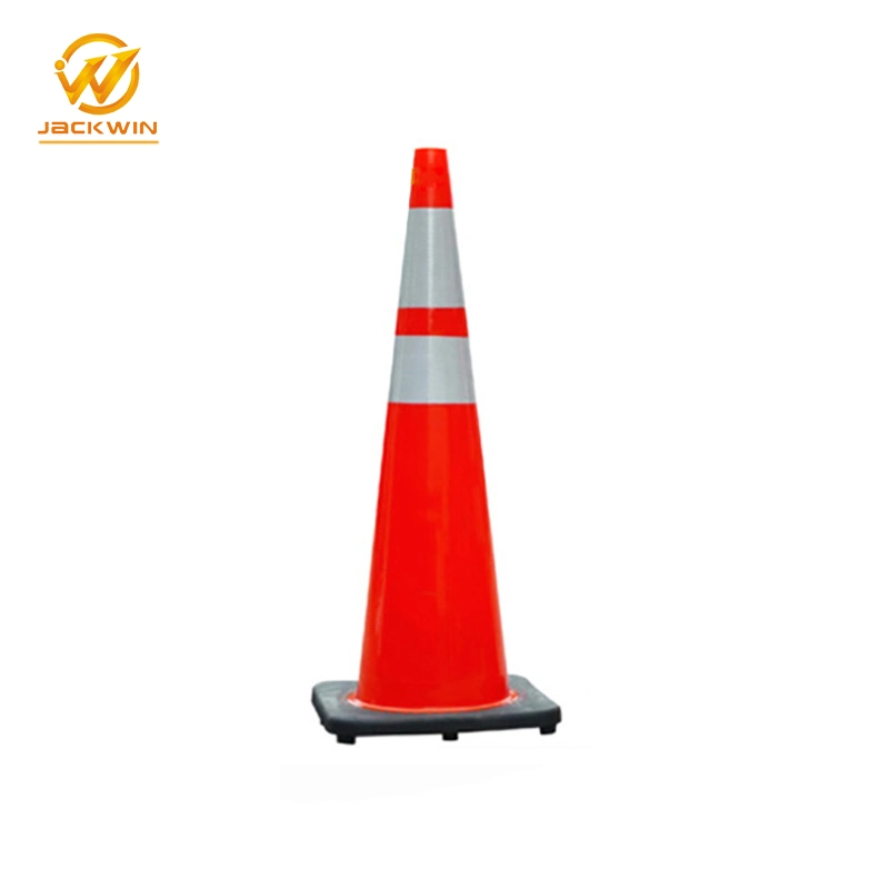 Manufacturer 70 Cm 90cm Flexible PVC Safety Traffic Cone Road Cone