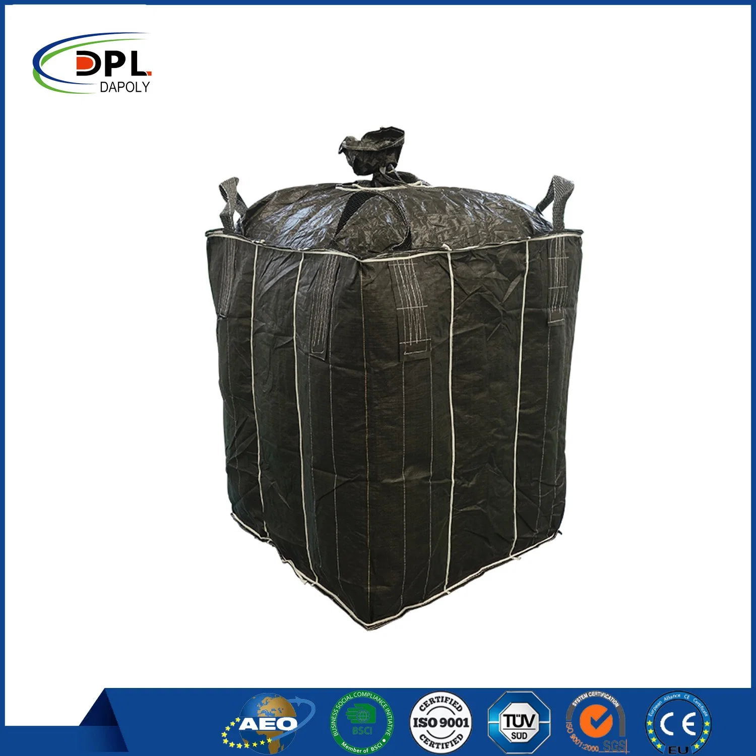 PP Woven Cement Big Bulk FIBC Jumbo Bag Polypropylene 1 Tonne Bulk PP Bags Sale