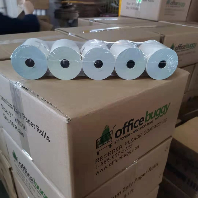 Customized Color 57X45mm 57X40mm Cash Register Paper Roll Thermal Paper Manufacturer