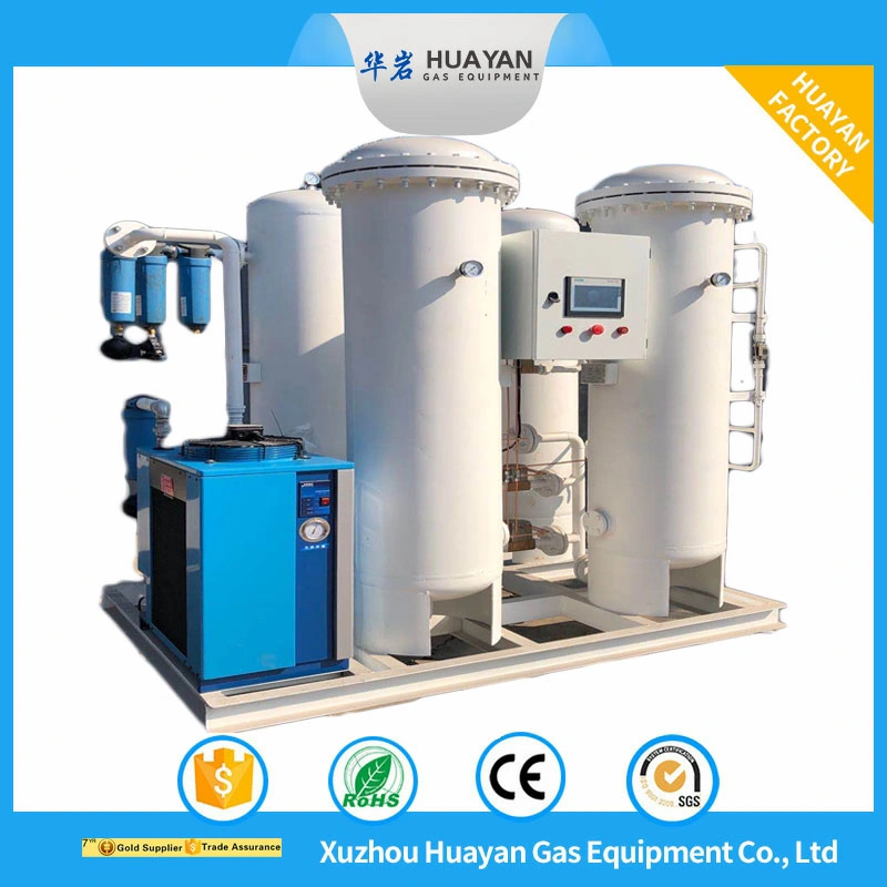 Easy Installation 5~50nm3/H Medical Industrial Use Psa Oxygen Generator with Filling System