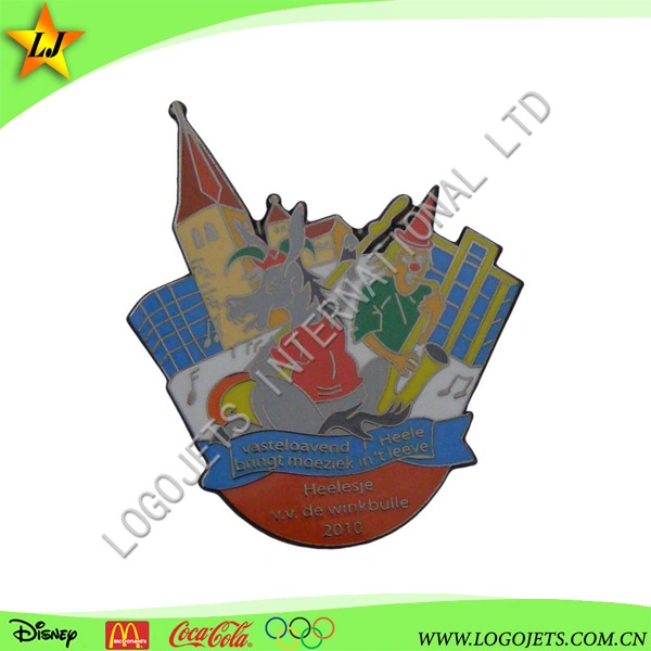 Fashionable High Quality Wholesale Metal Imitation Hard Enamel Colorful Pin