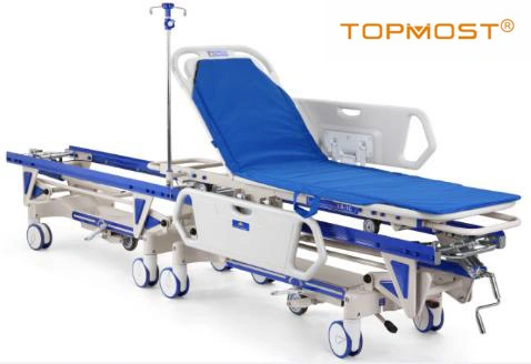 Hospital Ambulance Multi-Function Hydraulic Hospital Patient Transfer Emergency Stretcher