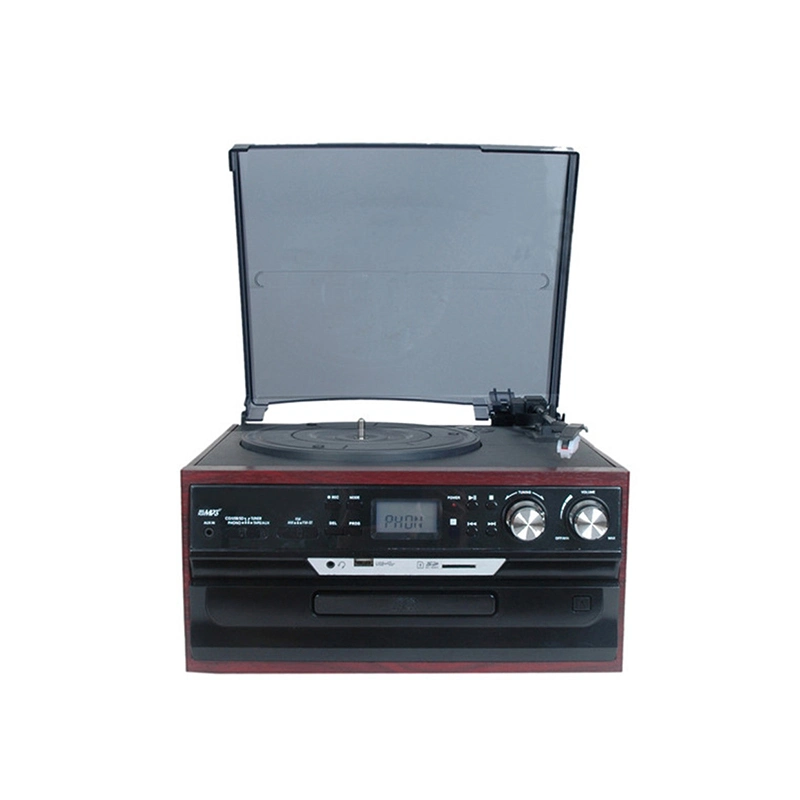 Turntable USB Turntable Platter with Professional Audio Stereo CD Speaker