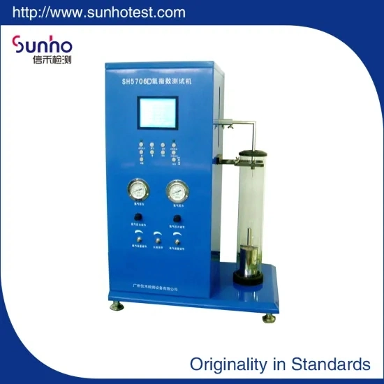 ISO4589, Astmd2863 Intelligent Type Materials Measuring Instrument Oxygen Index Test/Testing Machine