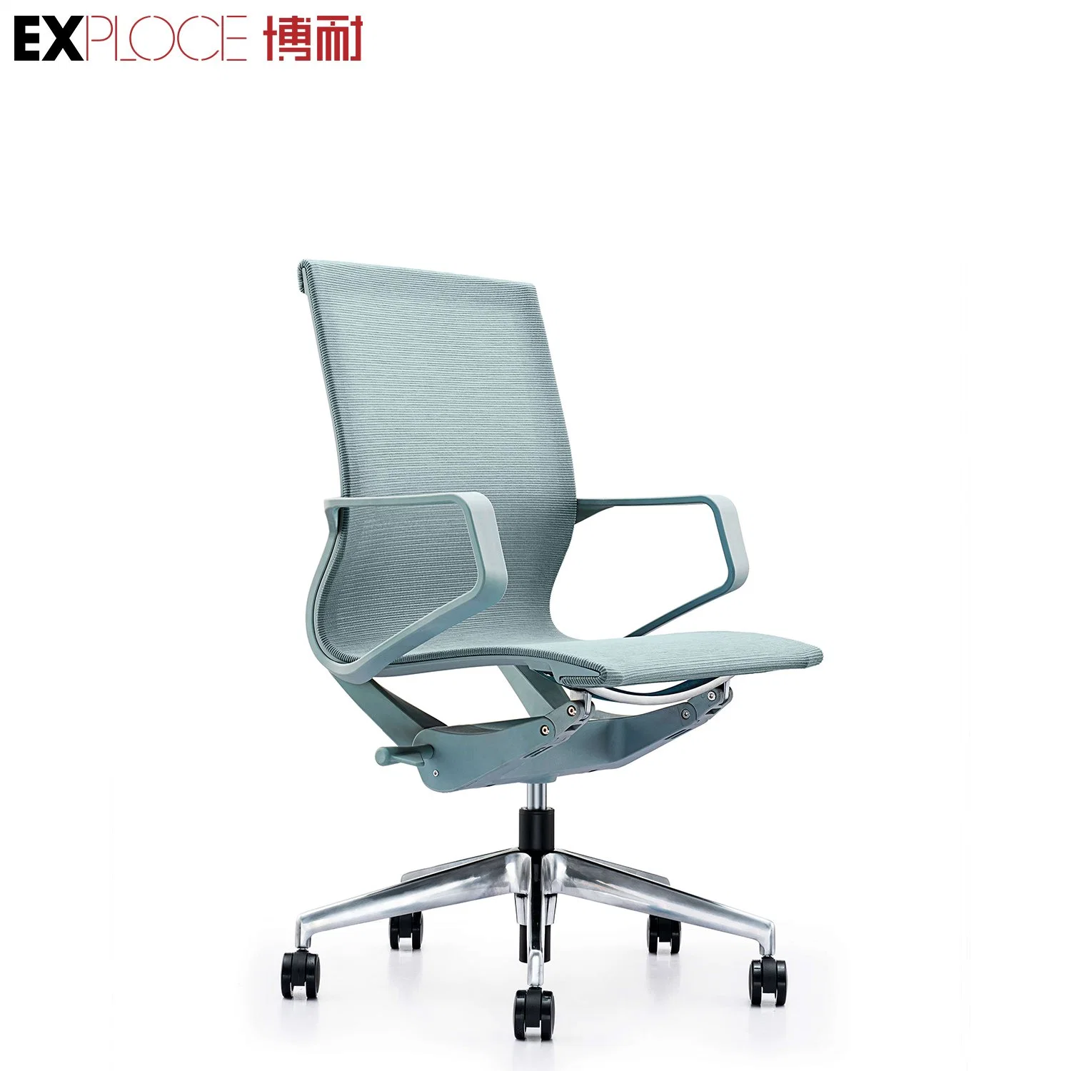 MID Back Lift Swivel Study Desk Director Executive Chairs Ergonomic Computer Gaming Leather Mesh Office Chair for Seating