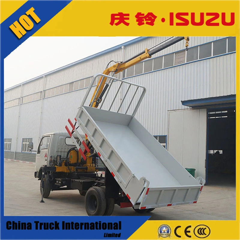 Nqr 700p 4*2 191HP Hydraulic Truck Crane