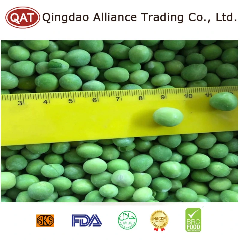 New Harvest A Grade Frozen IQF Green Color Peas with Competitive Price in Bulk Carton Package