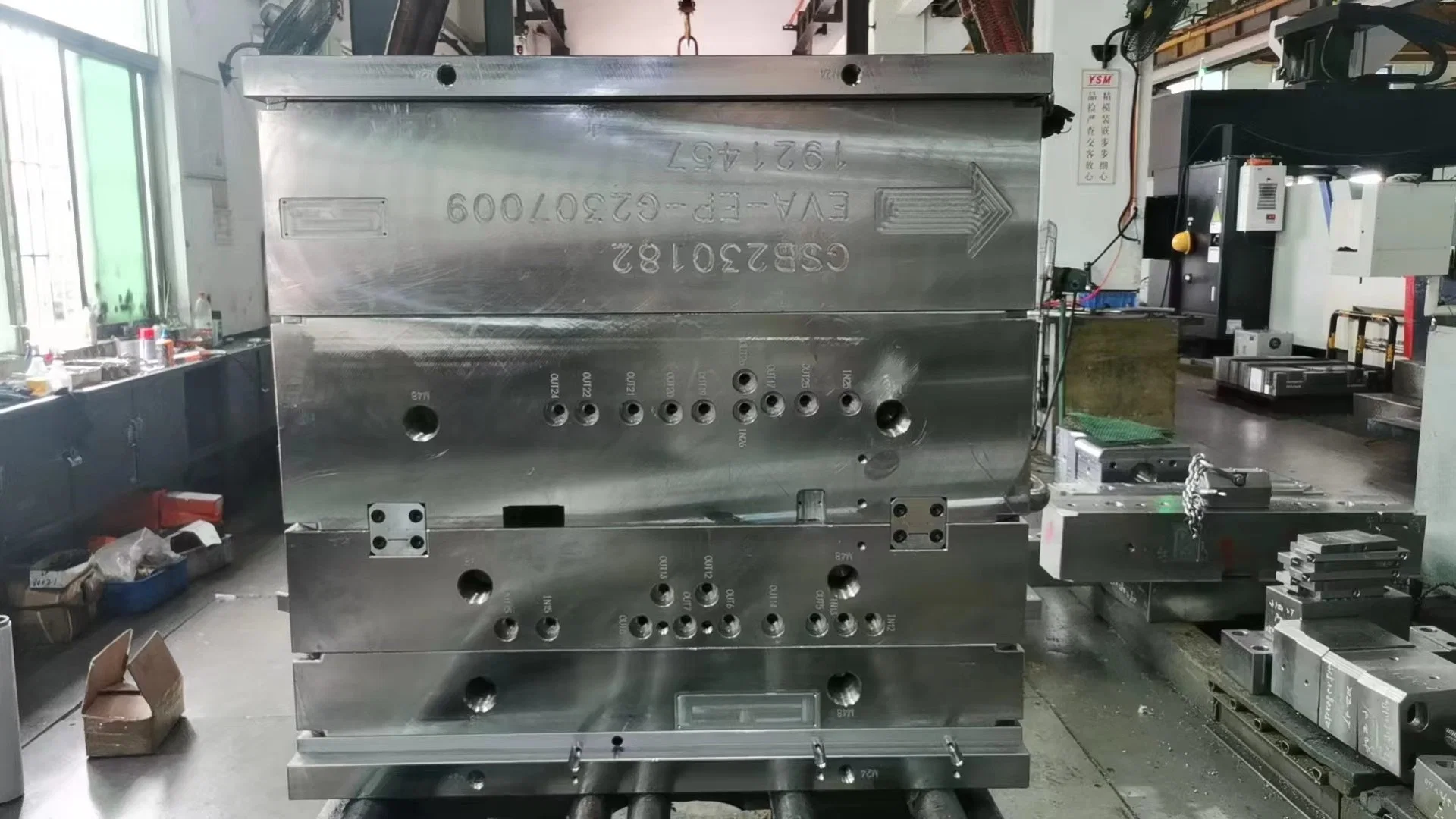 CNC Precision Milling Steel Plastic Injection Mold Base Mould Shell Mould Frame