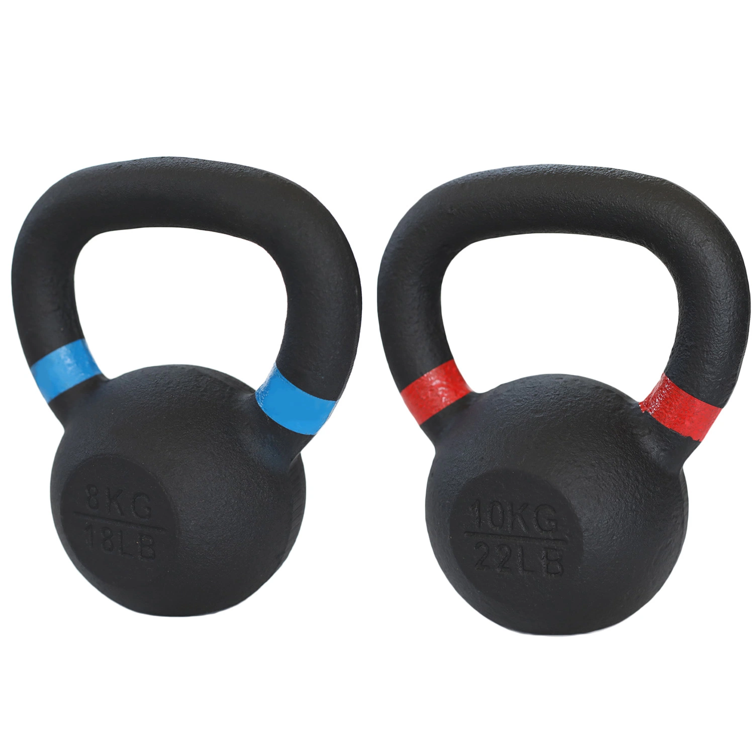 Gym Equipment Fitness Strength Manufacture Weight Lifting Black Dumbbells Kettlebell Home Gym Kettlebell Sets