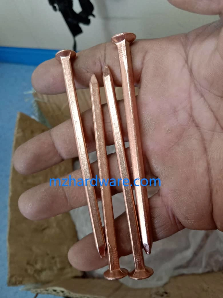 Factory Outlet Red Copper Nails Marine Hardware for Boat Building