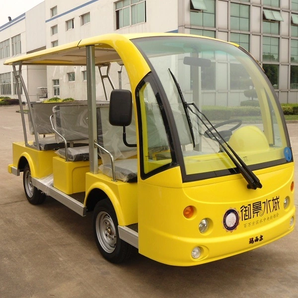 Beautiful Elegant Design 8 Seats Electric Sightseeing Bus Tourist Shuttle Car (DN-8F)