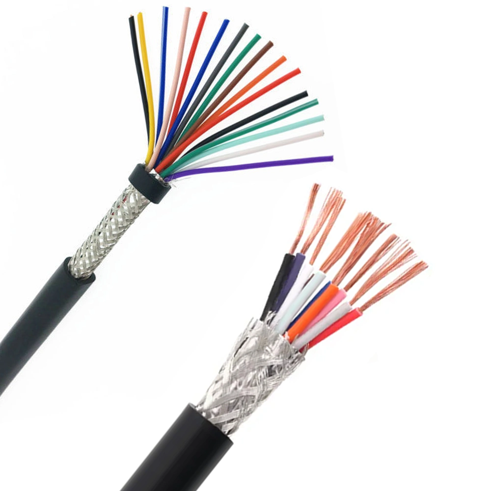 Alta calidad UL2851 30V 2 Core 3 Core 30AWG 20AWG Cable eléctrico blindado de aislamiento de PVC