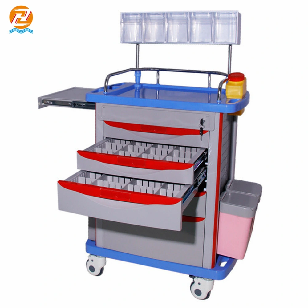 Patient Emergency Equipment Clinic Anesthesia Trolley Hospital Urgical Instrument