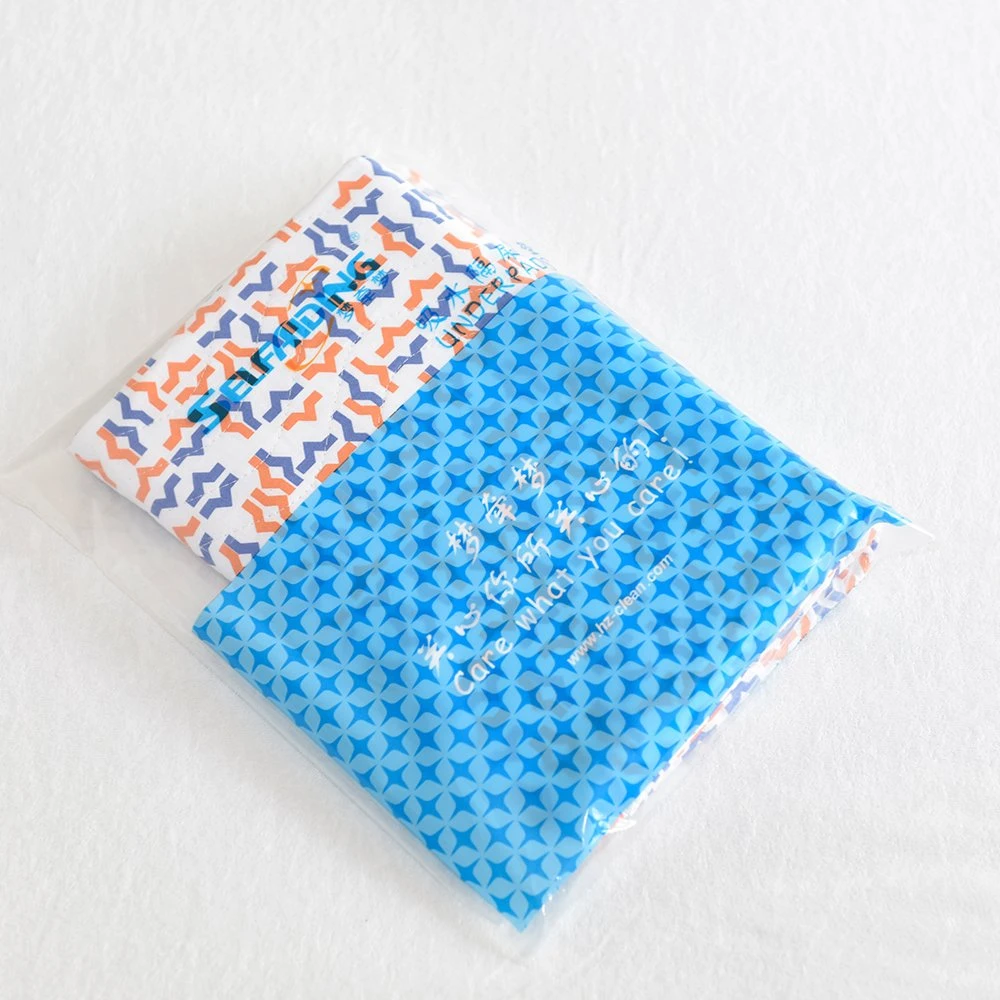 Custom Irregular Pattern Fine Quilting Bed Pad Incontinence Underpad