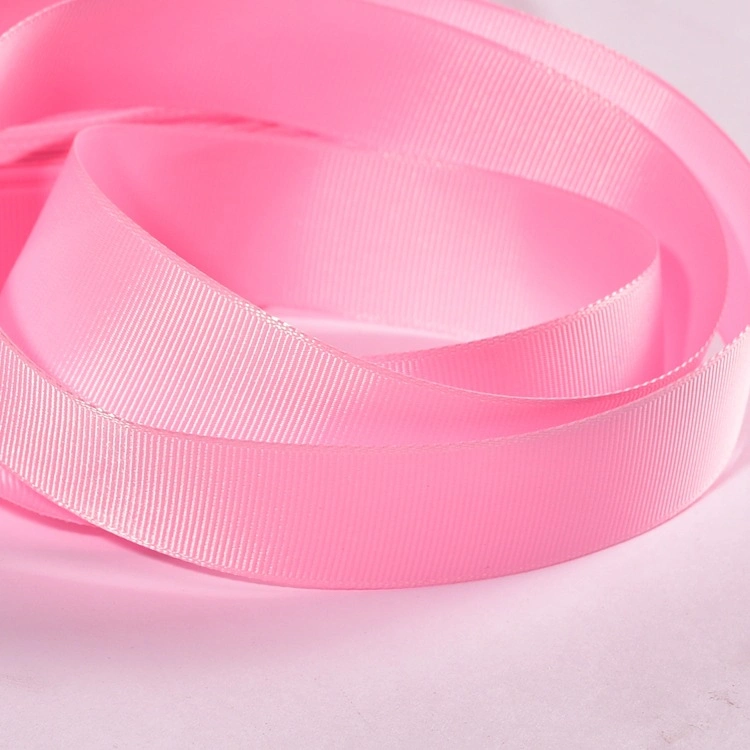 New Style Fashion Wholesale/Supplier 196 Colors Custom Hot Selling Pure Colors Grosgrain Ribbon