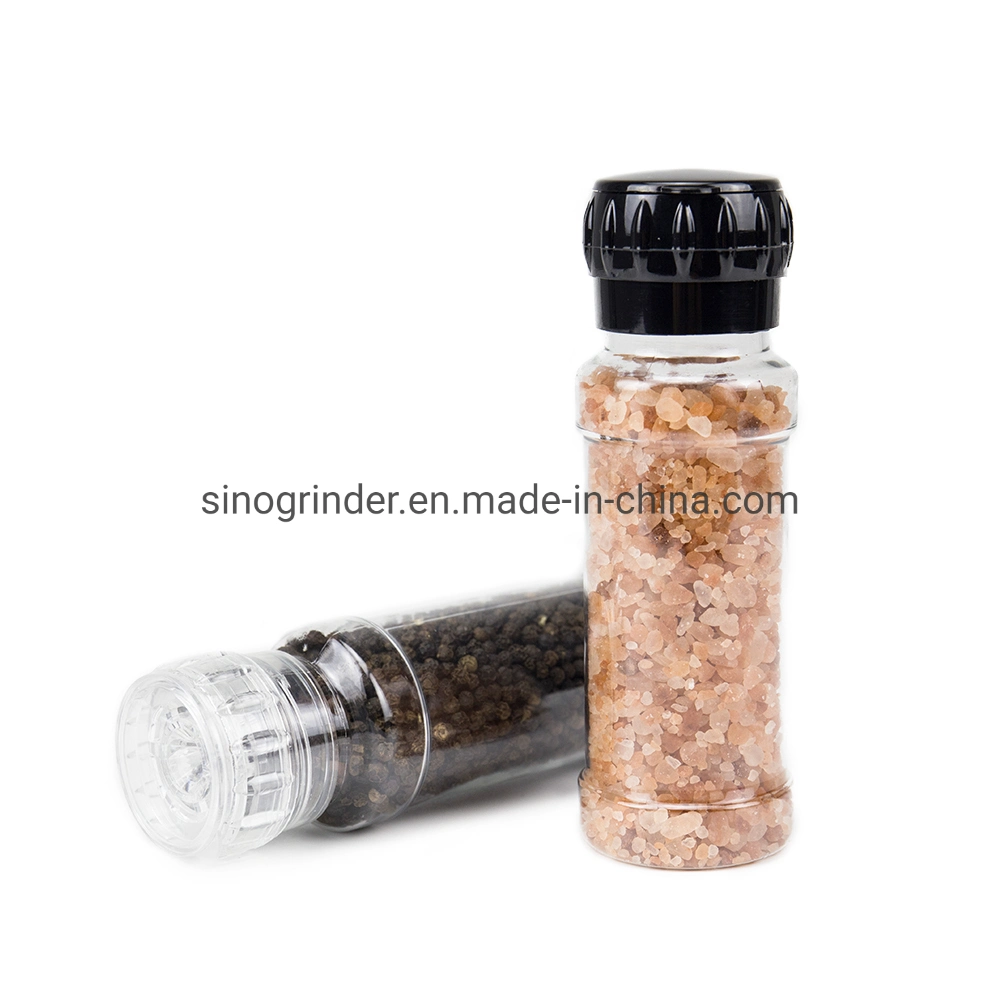 200ml New Pet Grinder Spice Jar with Cap Manual Mill