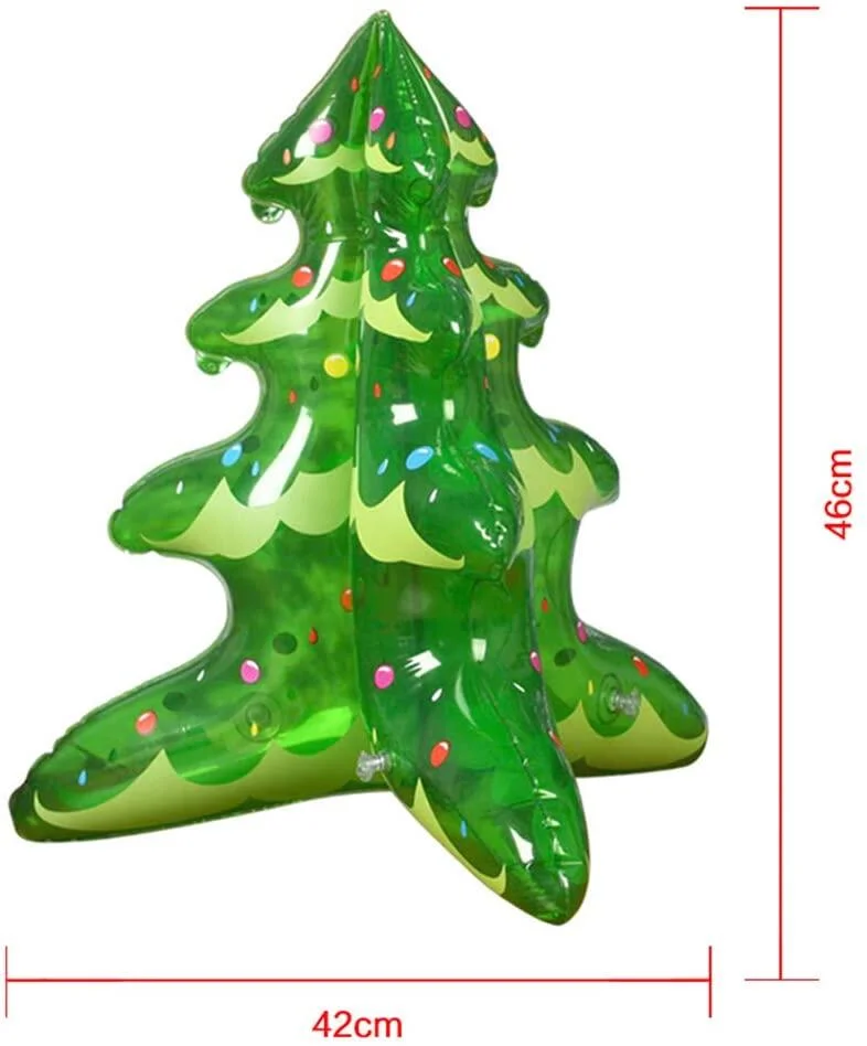 PVC Mini Small Inflataable Christmas Tree Toy for Home Club Bar Party Decor Hanging