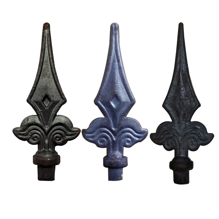 Iron Gate and Fence Decor Cast Iron Metal Spearheads