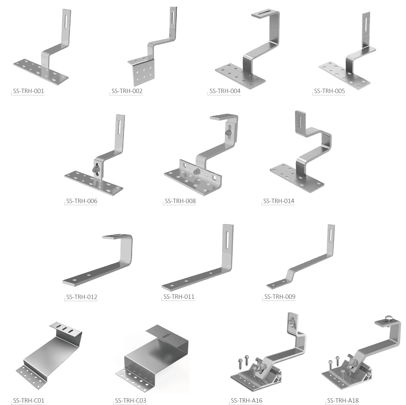 Roof Tile Hooks PV Panel Mounting Solar Rooftop Company