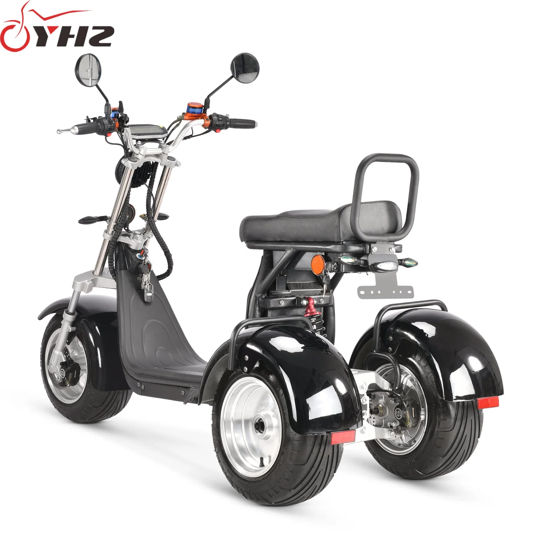 Adult 4000W Tricycle EEC Three-Wheels Electric Motorcycle DDP European Warehouse in Stock