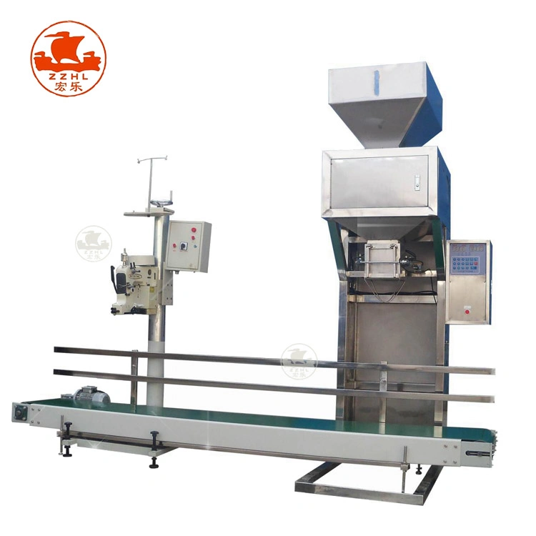 Granule Animal Feed Packing Machine Package50kg