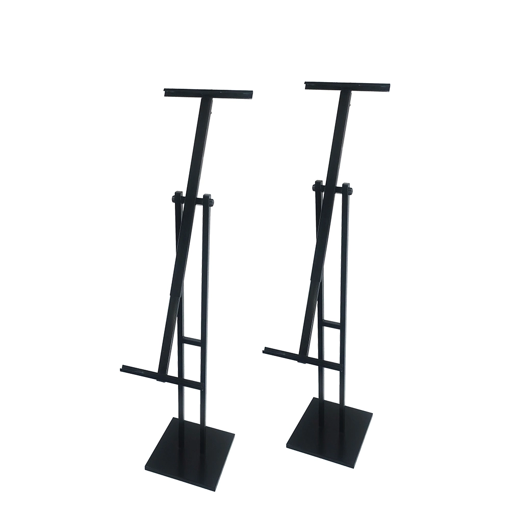 Simple Installation Lifting Telescopic Vertical Floor-Type Advertising Poster Display Rack