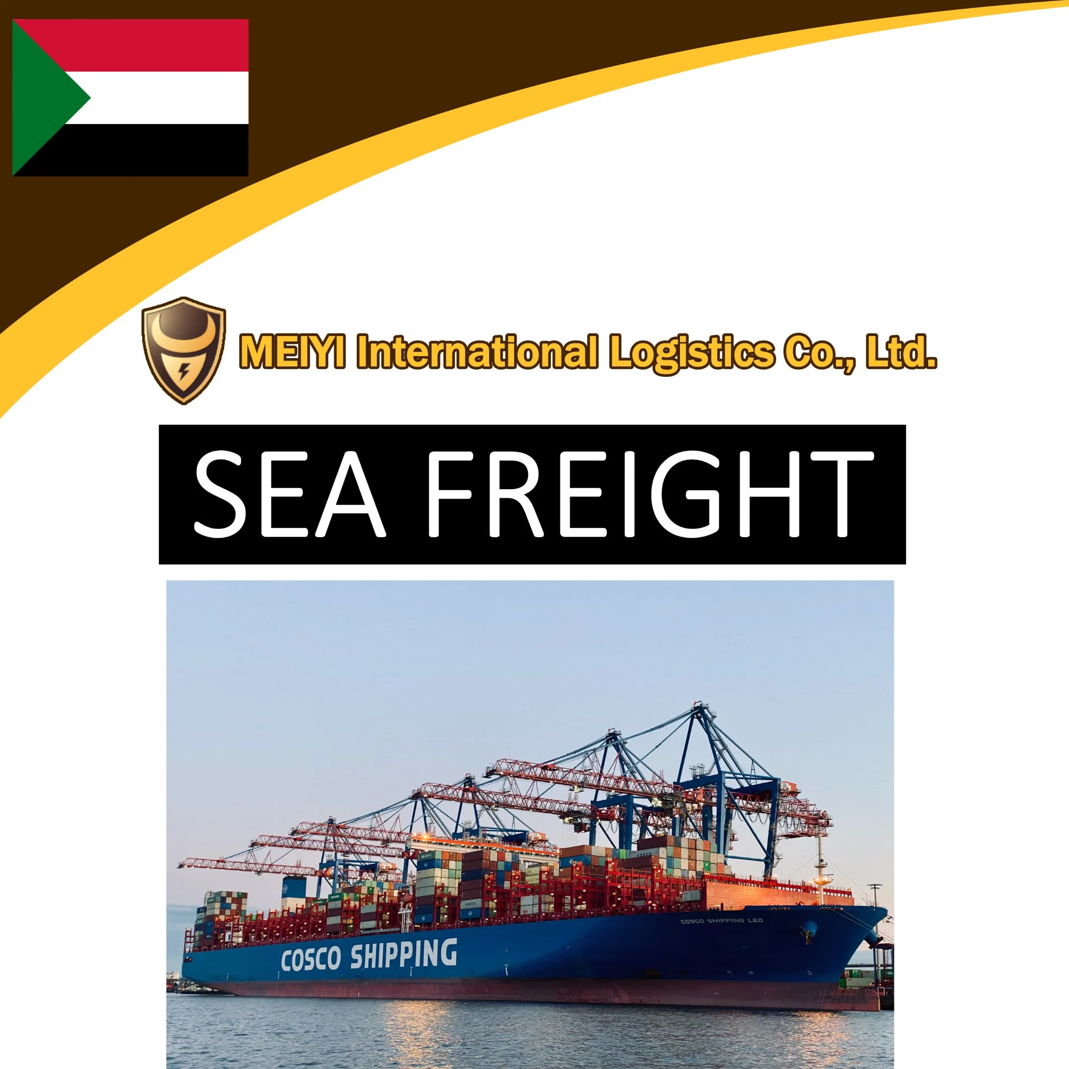 shipping agent sea freight from China  guangzhou  to port Sudan dar es salaam delivery number to south sudan juba mombasa/kenya price