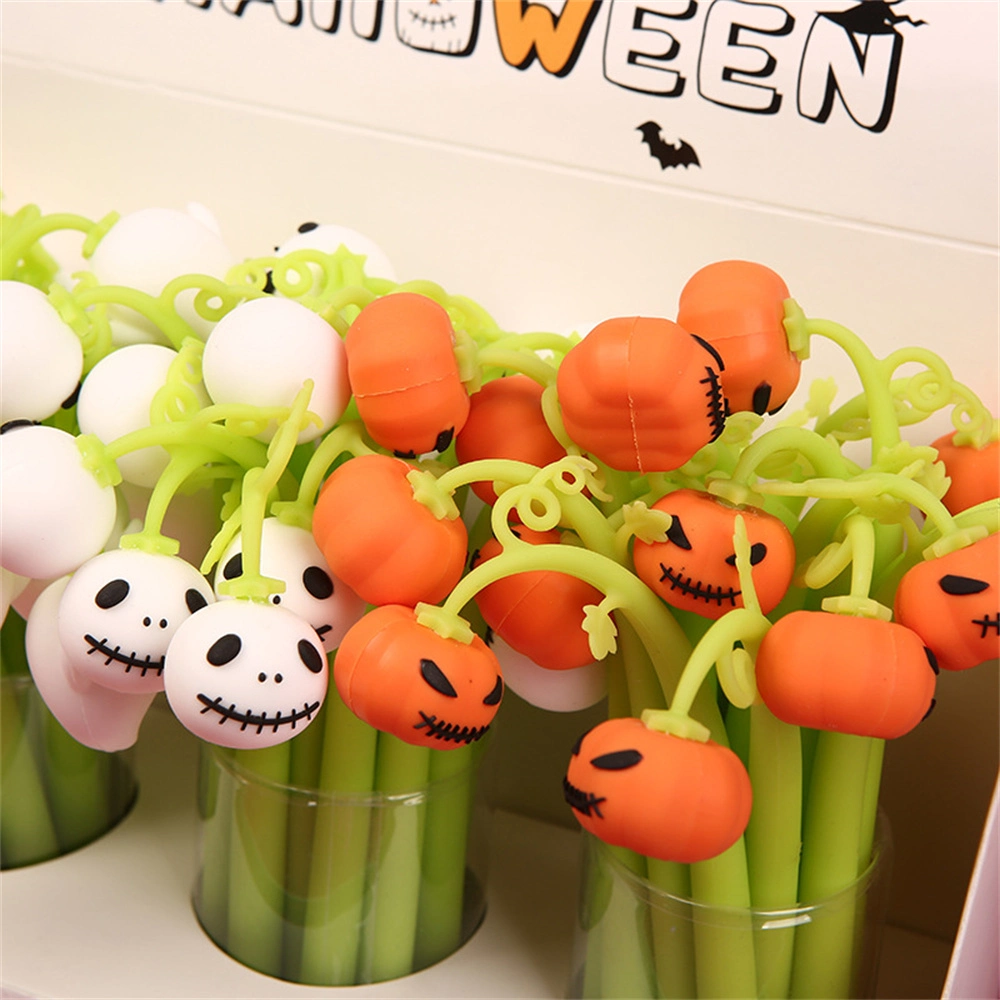 Halloween Style Soft Silicone Gel Pen for Personalized Promotion Pens