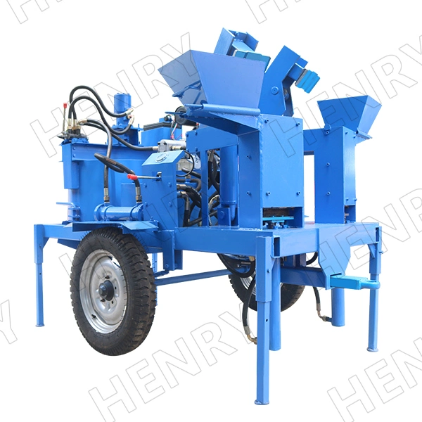 M7mi Twin Hydraform Brick Machine Soil Interlocking Making Machine Lego Brick Machine