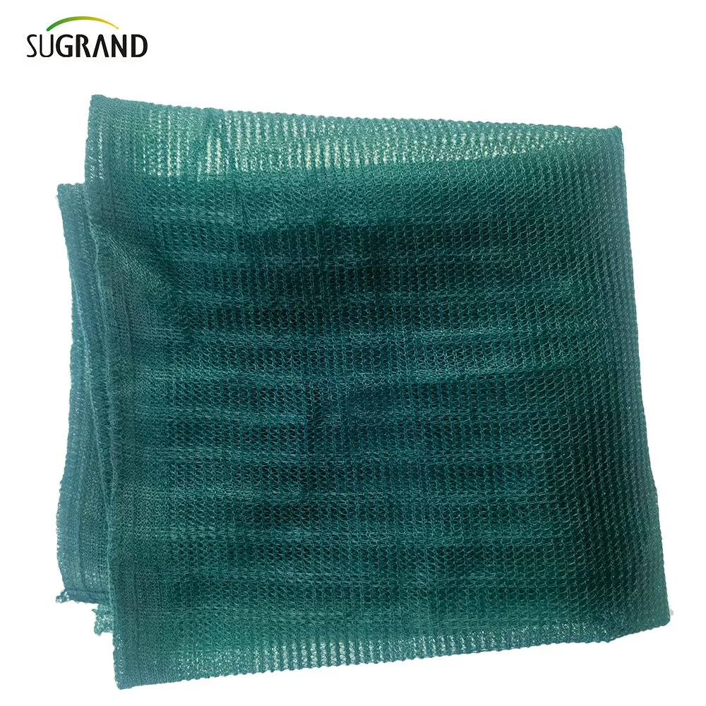 Density HDPE Green Color Olive Net with Eyelet Four Corners