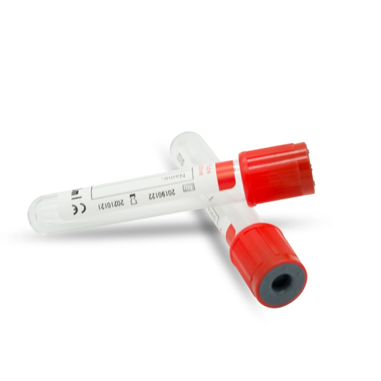Recogida de sangre desechables de tubo de heparina médicos